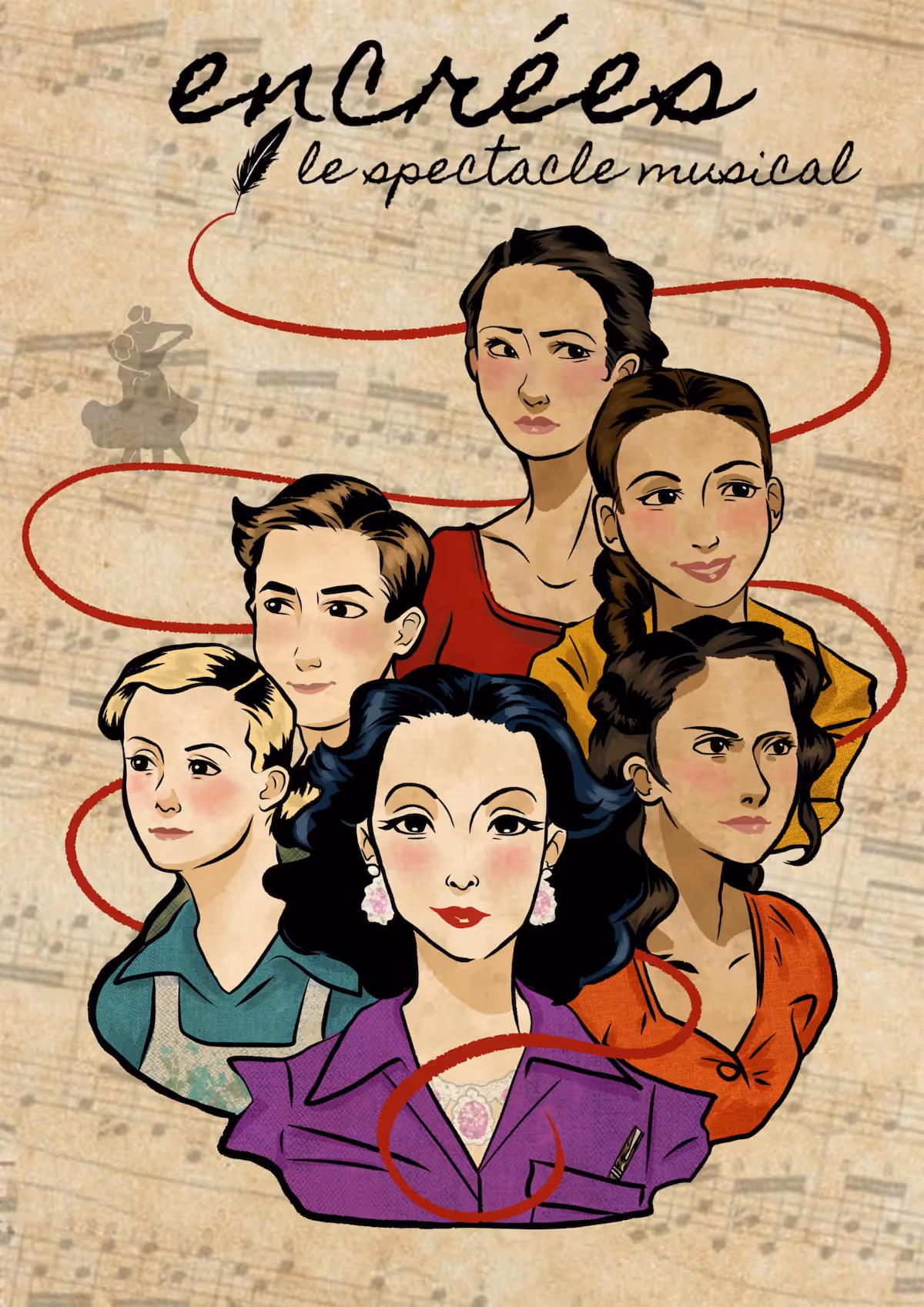 Encrées, le spectacle musical