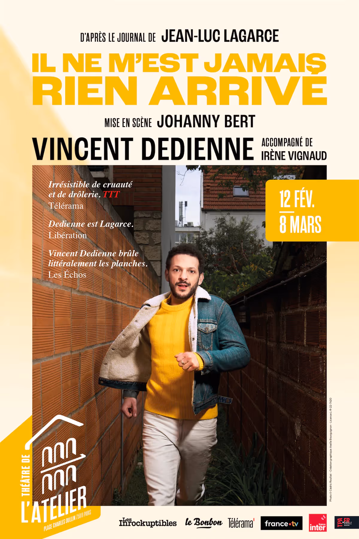 Il ne m'est jamais rien arrivé