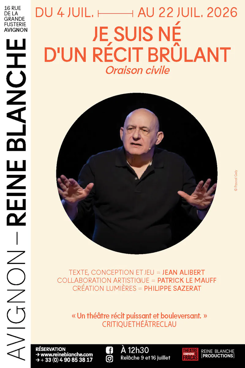 Je suis né d'un récit brûlant