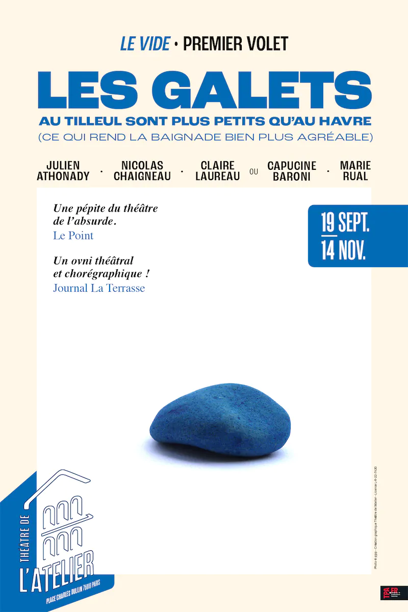 Les galets au Tilleul sont plus petits qu’au Havre
