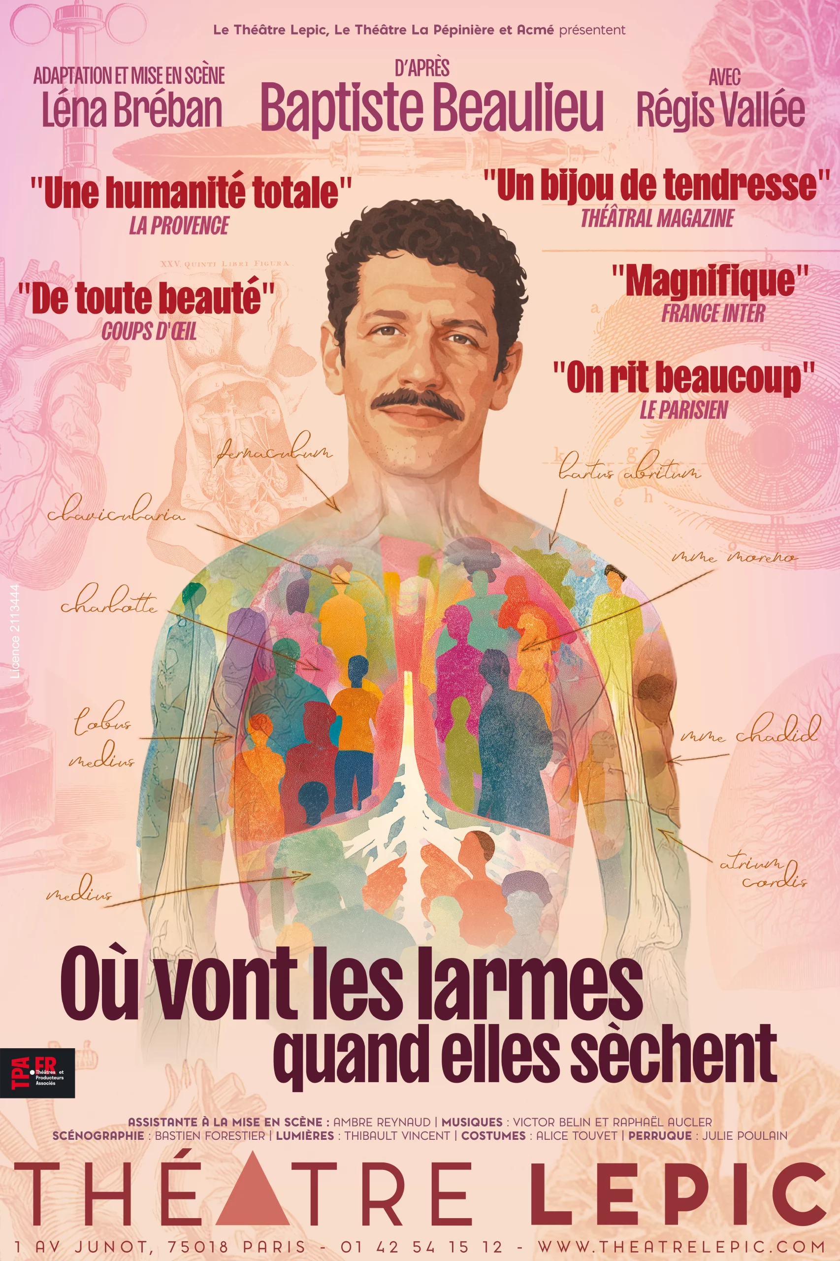 Où vont les larmes quand elles sèchent
