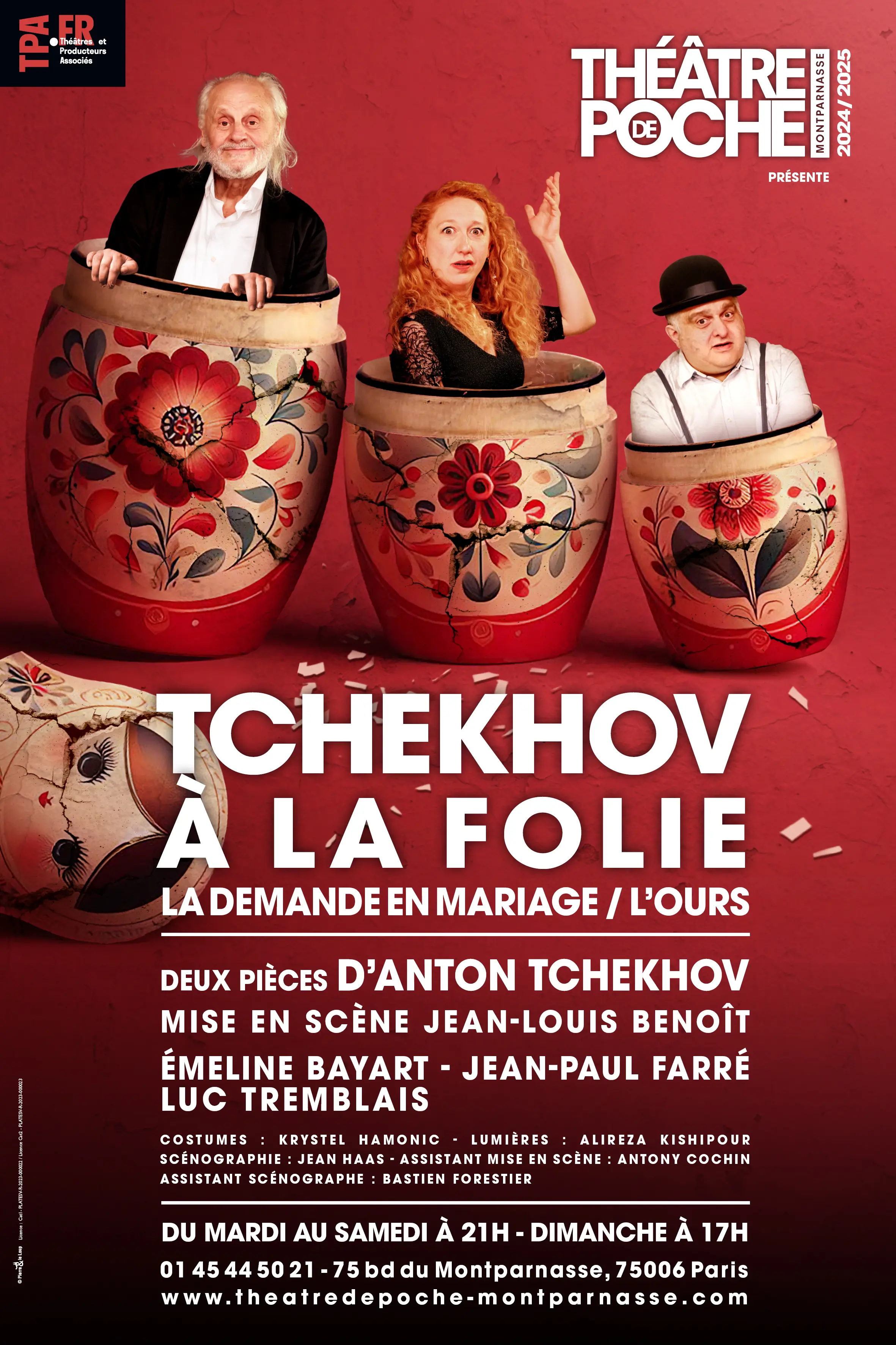 Tchekhov à la folie