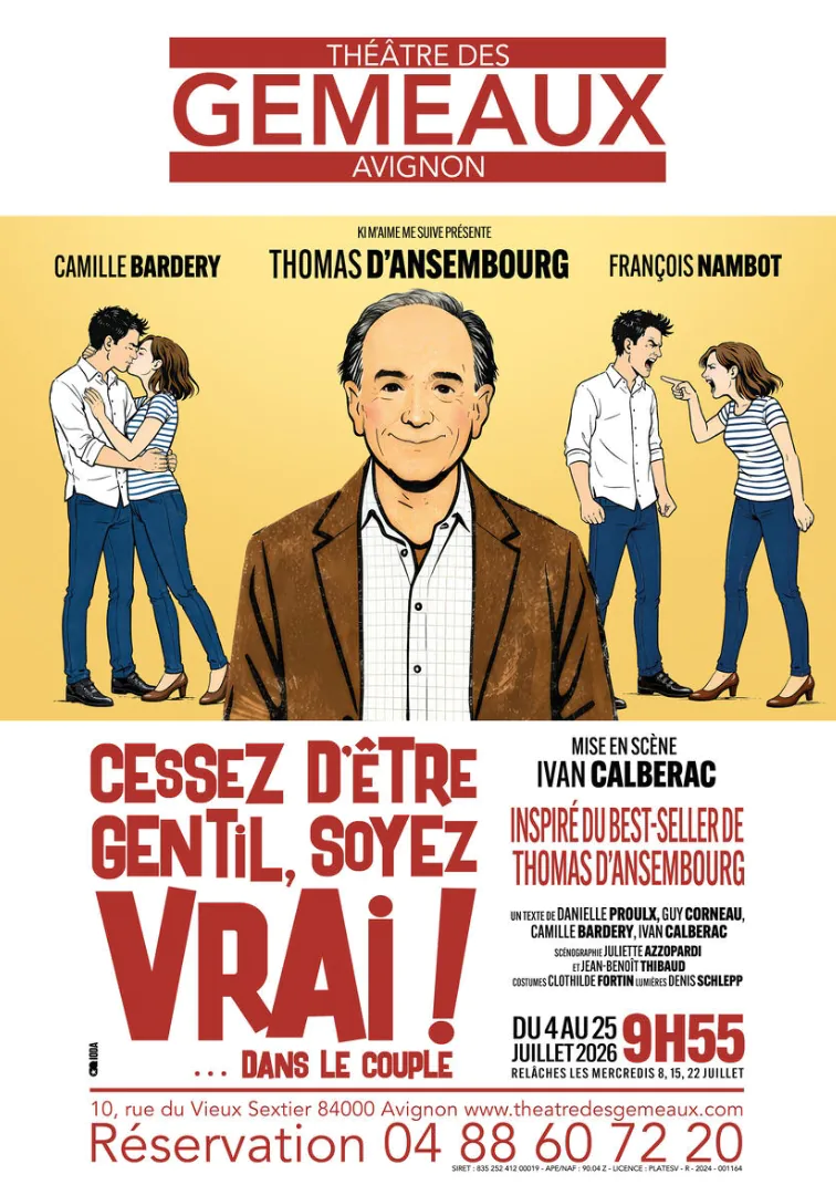 Cessez d'être gentil, soyez vrai !