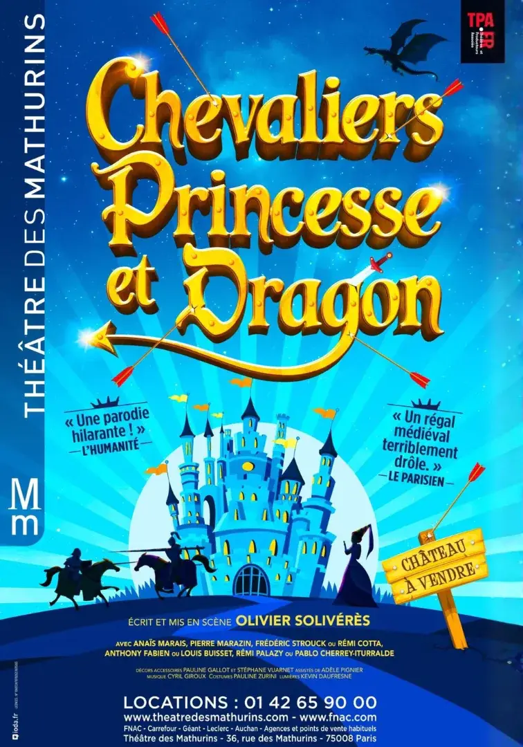 Chevaliers Princesse et Dragon